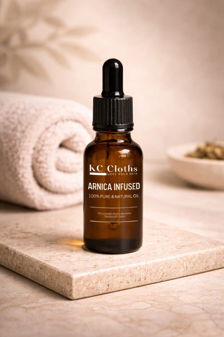 KC Cloths | Arnica Infused Oil