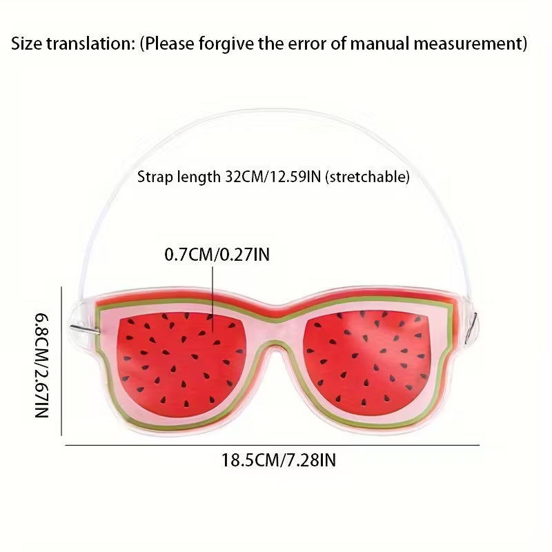 Reusable Cooling Gel Eye Mask (3pc)