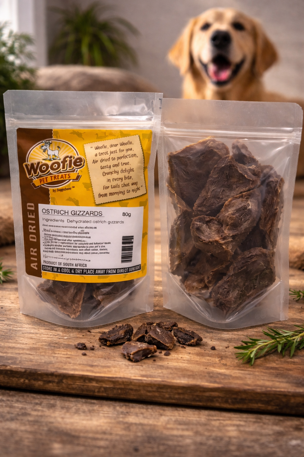 Dog | Treats: Ostrich Gizzards 80g
