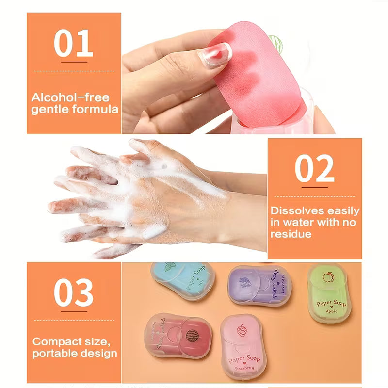 Paper Soap (50 sheets/box)
