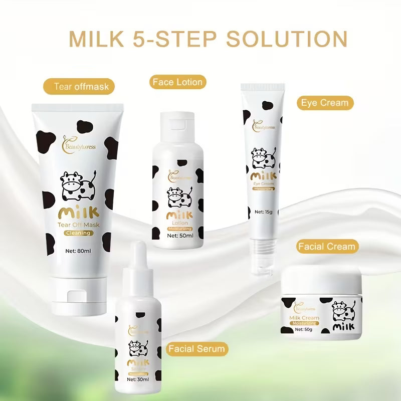 Milk & Hyaluronic Acid Skincare Set