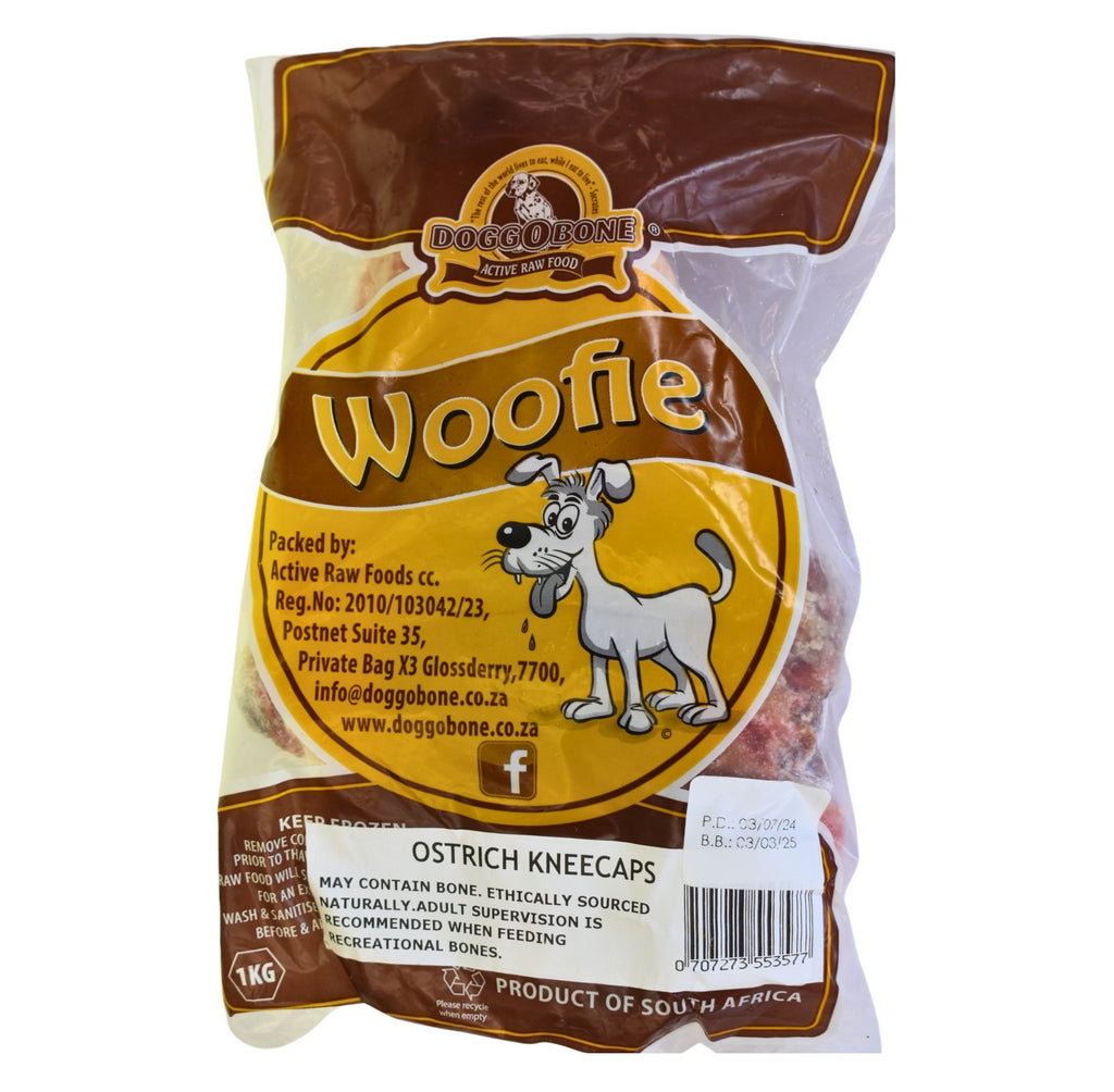 Dog | Ostrich Kneecaps 1kg