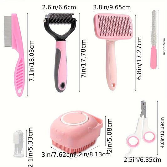 Pet Grooming Kit (8pc)
