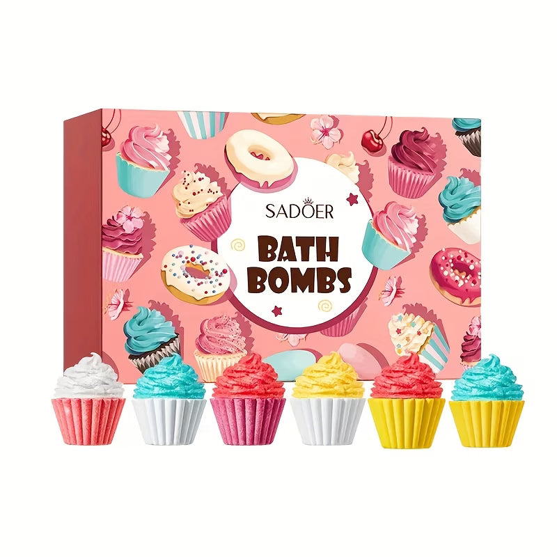 Sadöer Ice Cream Bath Bomb Gift Box (6pcs)