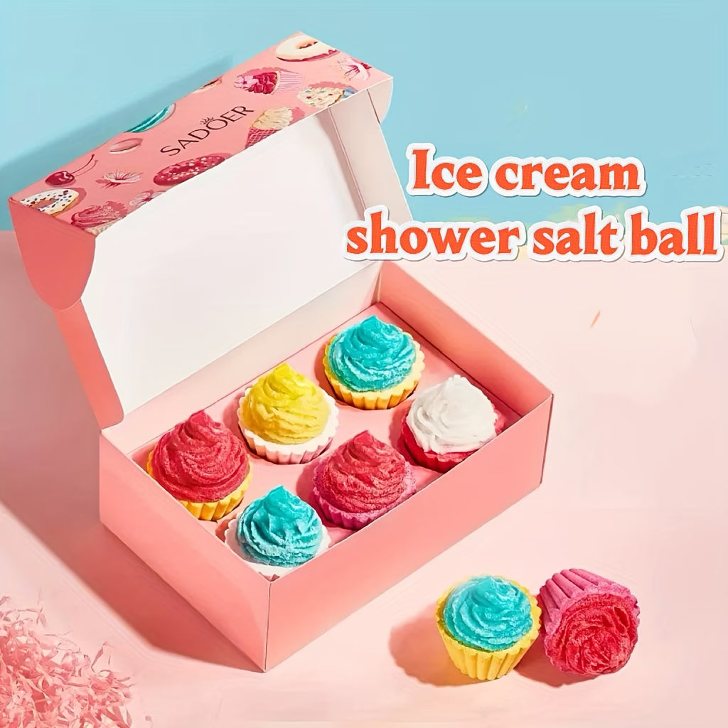 Sadöer Ice Cream Bath Bomb Gift Box (6pcs)