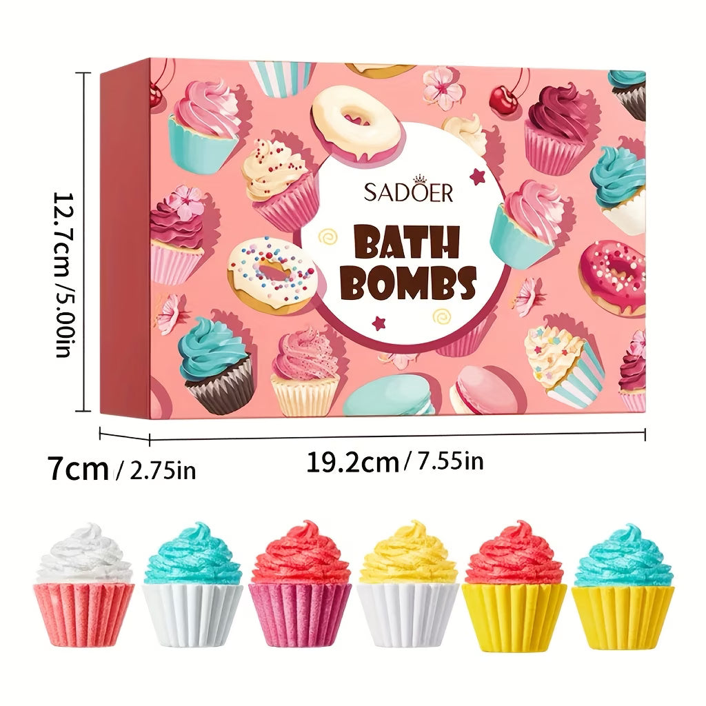 Sadöer Ice Cream Bath Bomb Gift Box (6pcs)