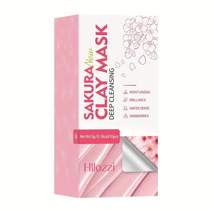Sakura | Clay Mud Mask Set (10pcs)