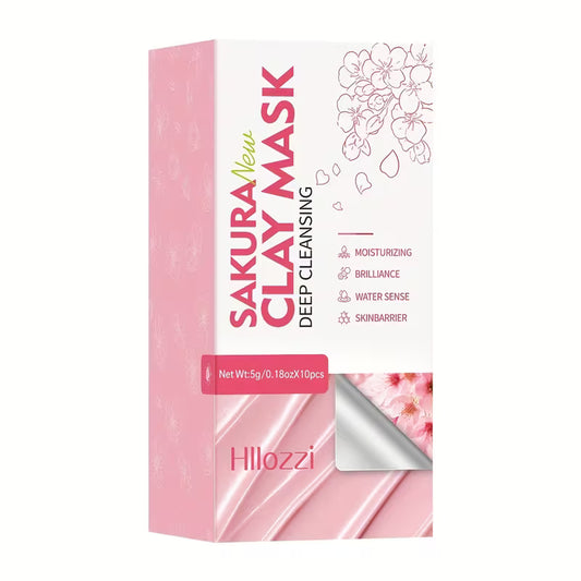 Sakura | Clay Mud Mask Set (10pcs)