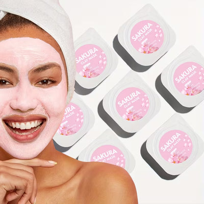 Sakura | Clay Mud Mask Set (10pcs)