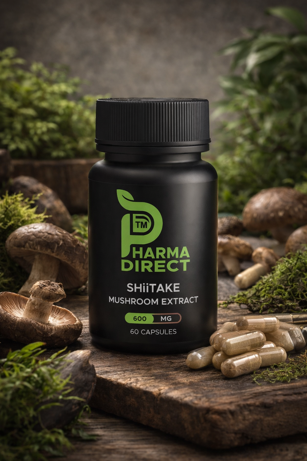 Shiitake Mushroom (60 Cap)