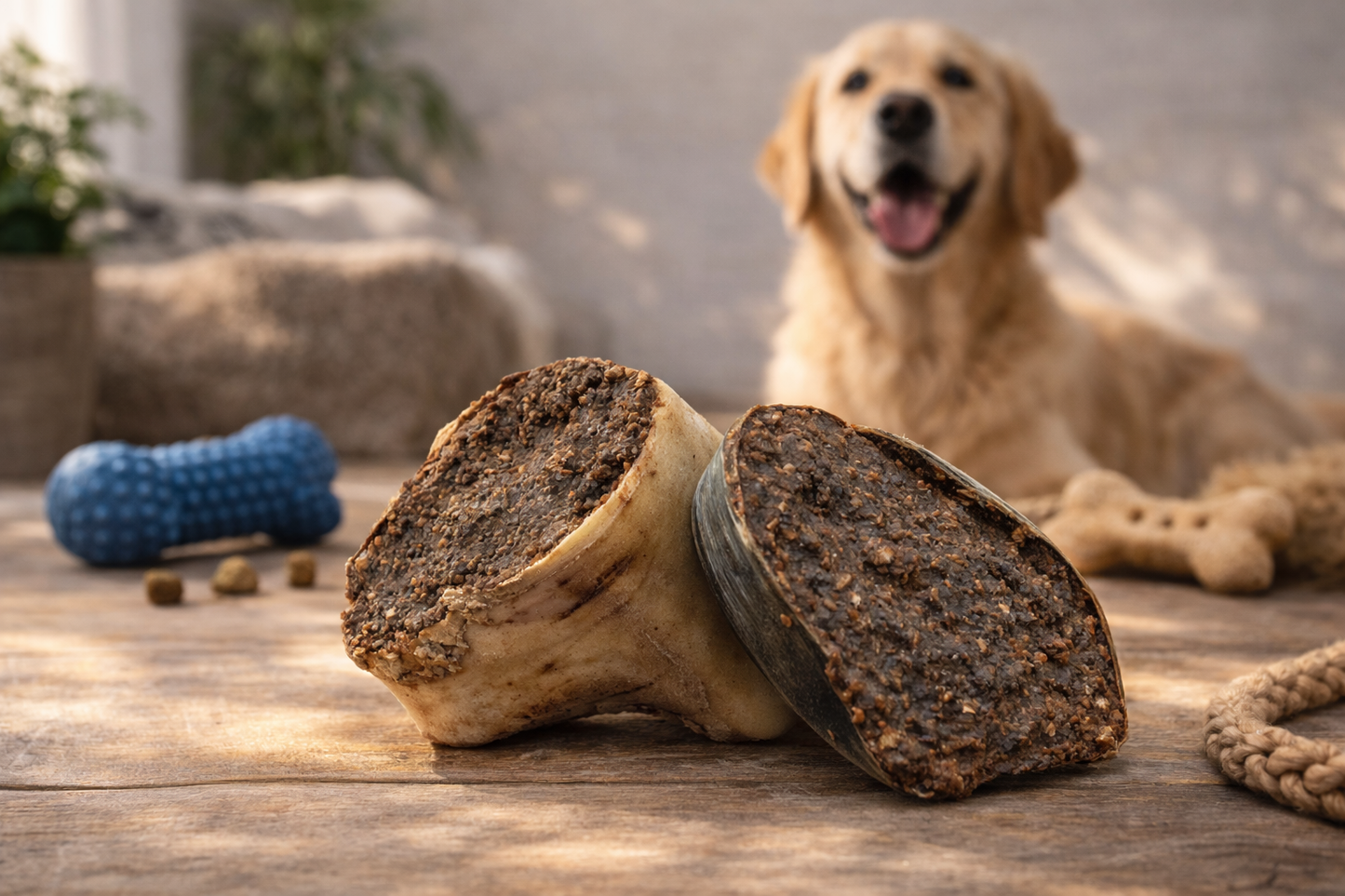 Dog | Treats: Hoof Lollies (Stuffed) 2pc